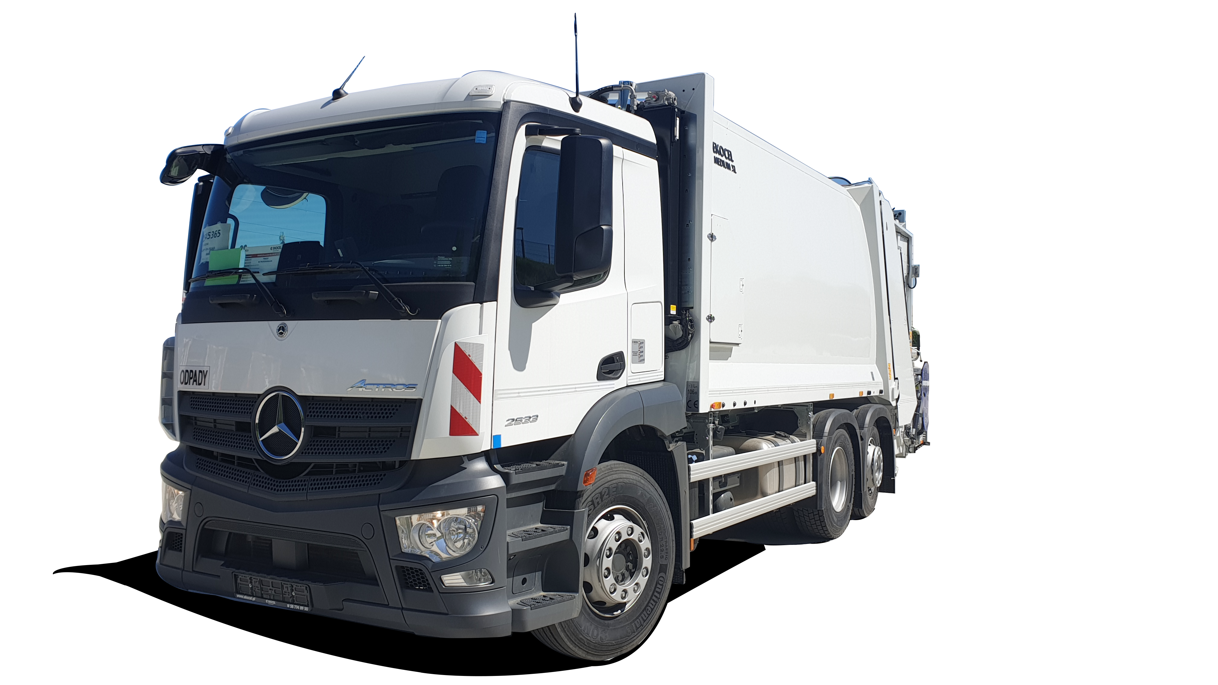 Truck care Mercedes Actross Smieciarka