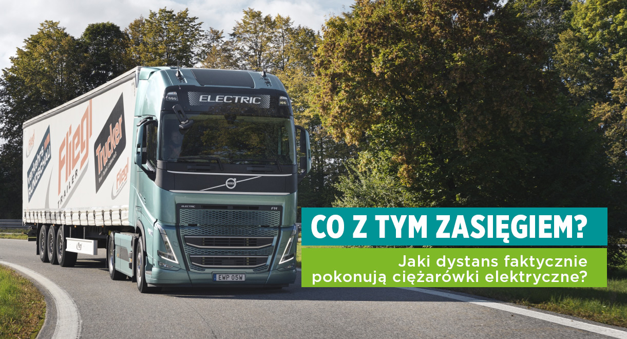 Co z tym zasięgiem, czyli ile mogą przejechać elektryczne ciężarówki?