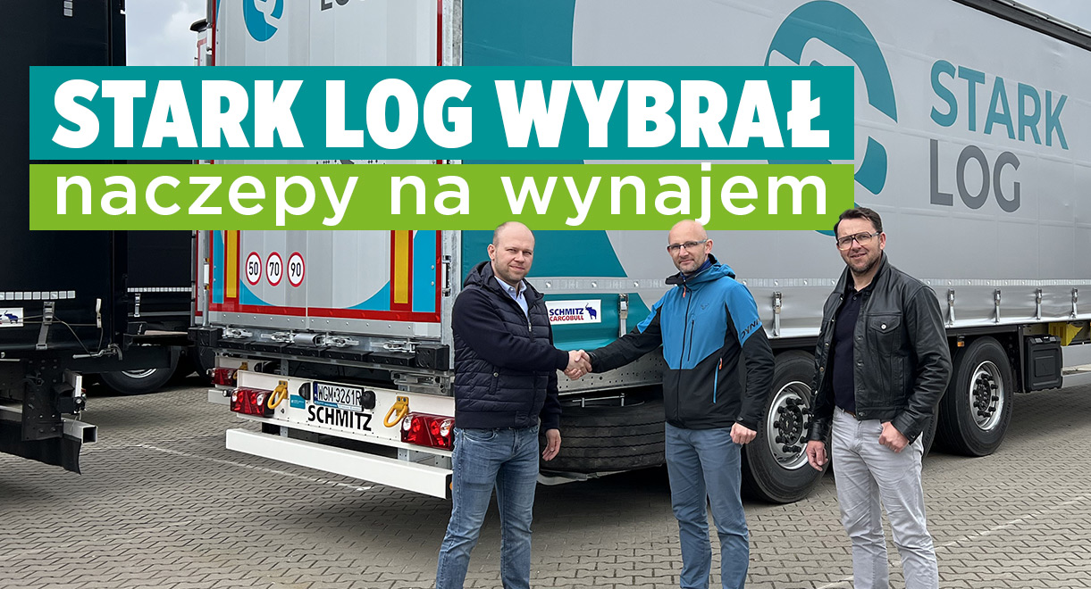Truck Care dostarcza kolejne naczepy dla STARK LOG