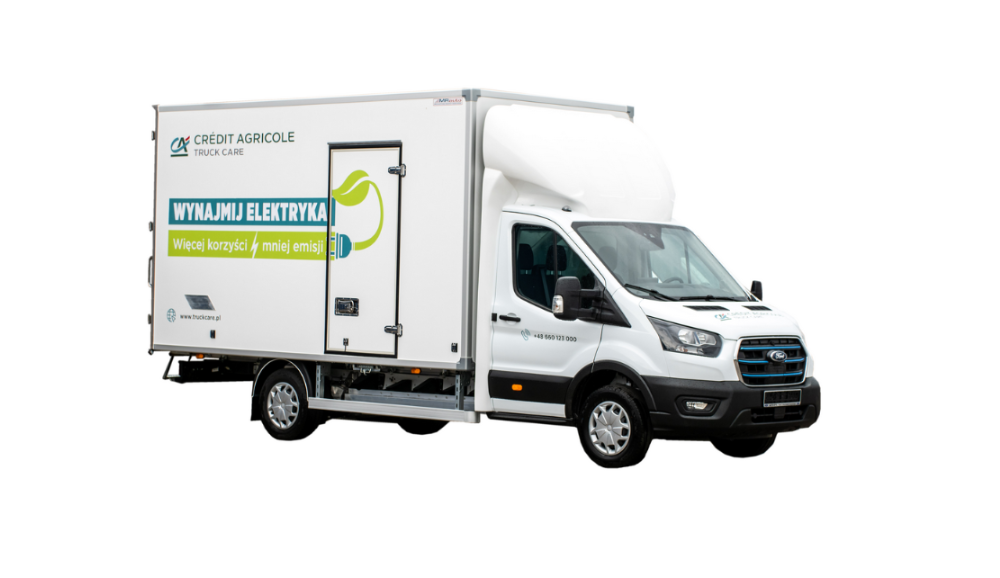 Wynajmij elektryczne auto dostawcze